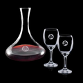 48 Oz. Yorkville Carafe w/ 2 Wine Glasses